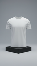 Camiseta blanca smoke de algodón premium